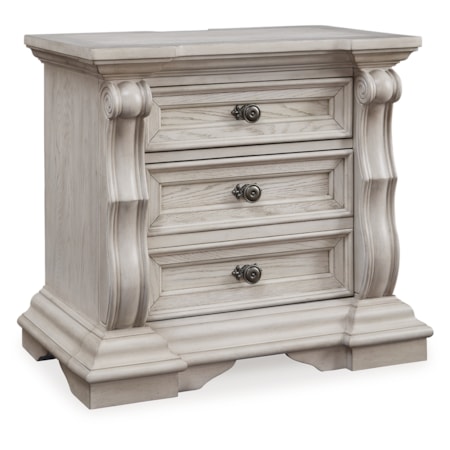 3-Drawer Nightstand