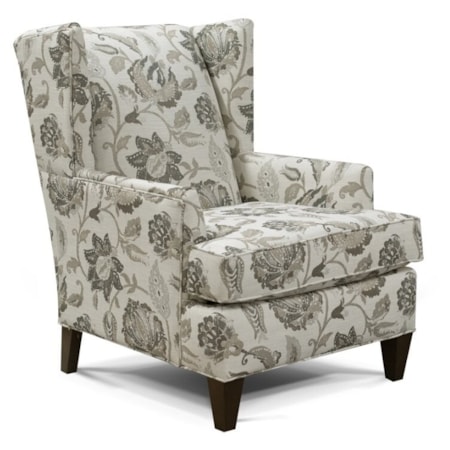 Upholstered Wing Chair