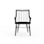 A.R.T. Furniture Inc Frame Transitional Black Dining Arm Chair