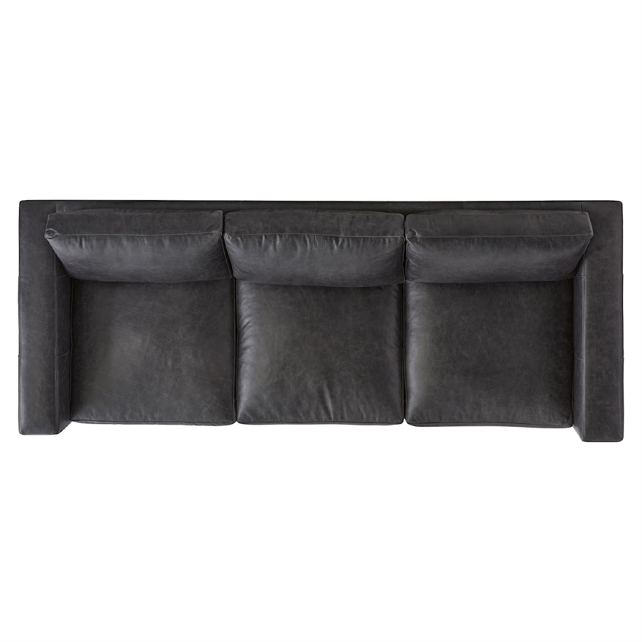 Bernhardt Bernhardt Living Noel Leather Sofa Without Pillows