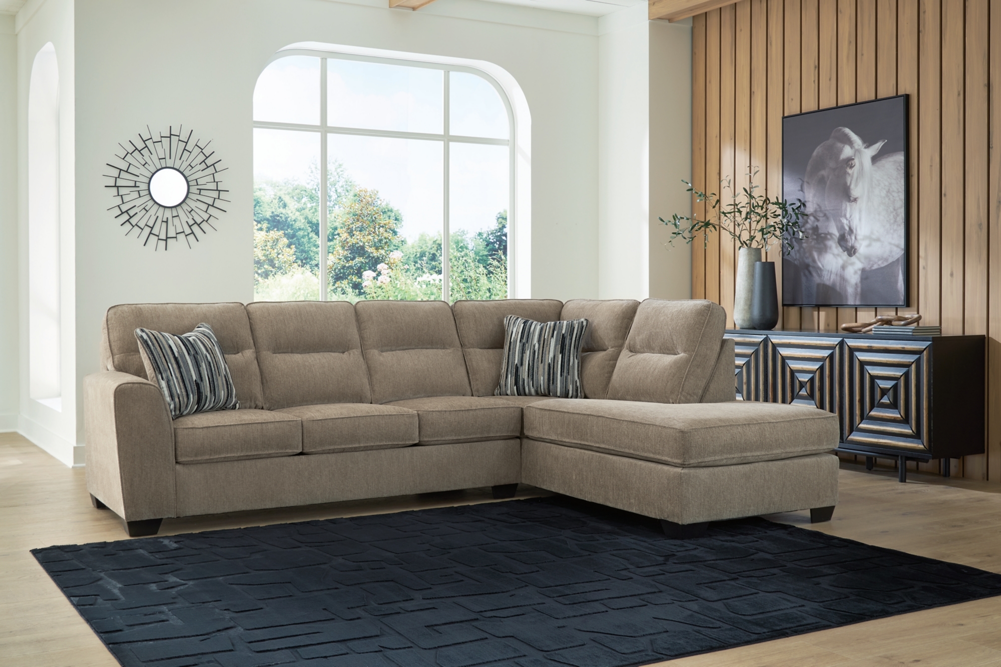 2-Piece Sectional With Chaise