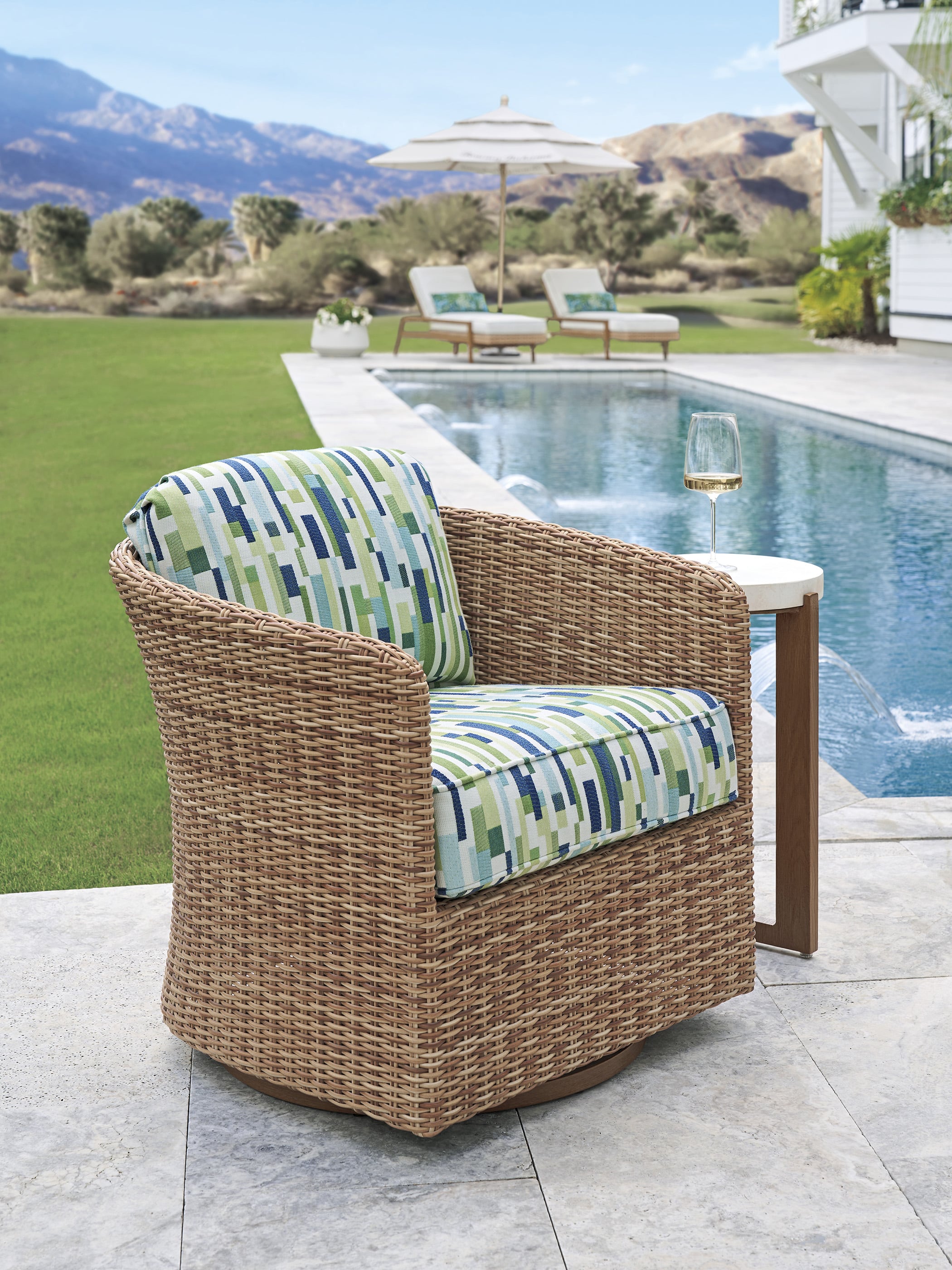 Tommy Bahama Outdoor Living Palm Desert Poolside Chair