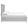Magnussen Home Charleston Bedroom Complete Cal.King Panel Bed - Grey