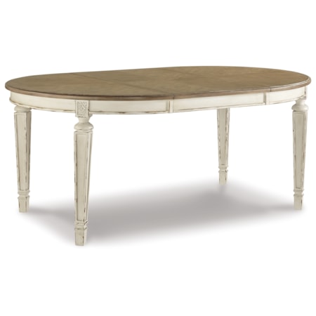 Oval Dining Room Ext Table