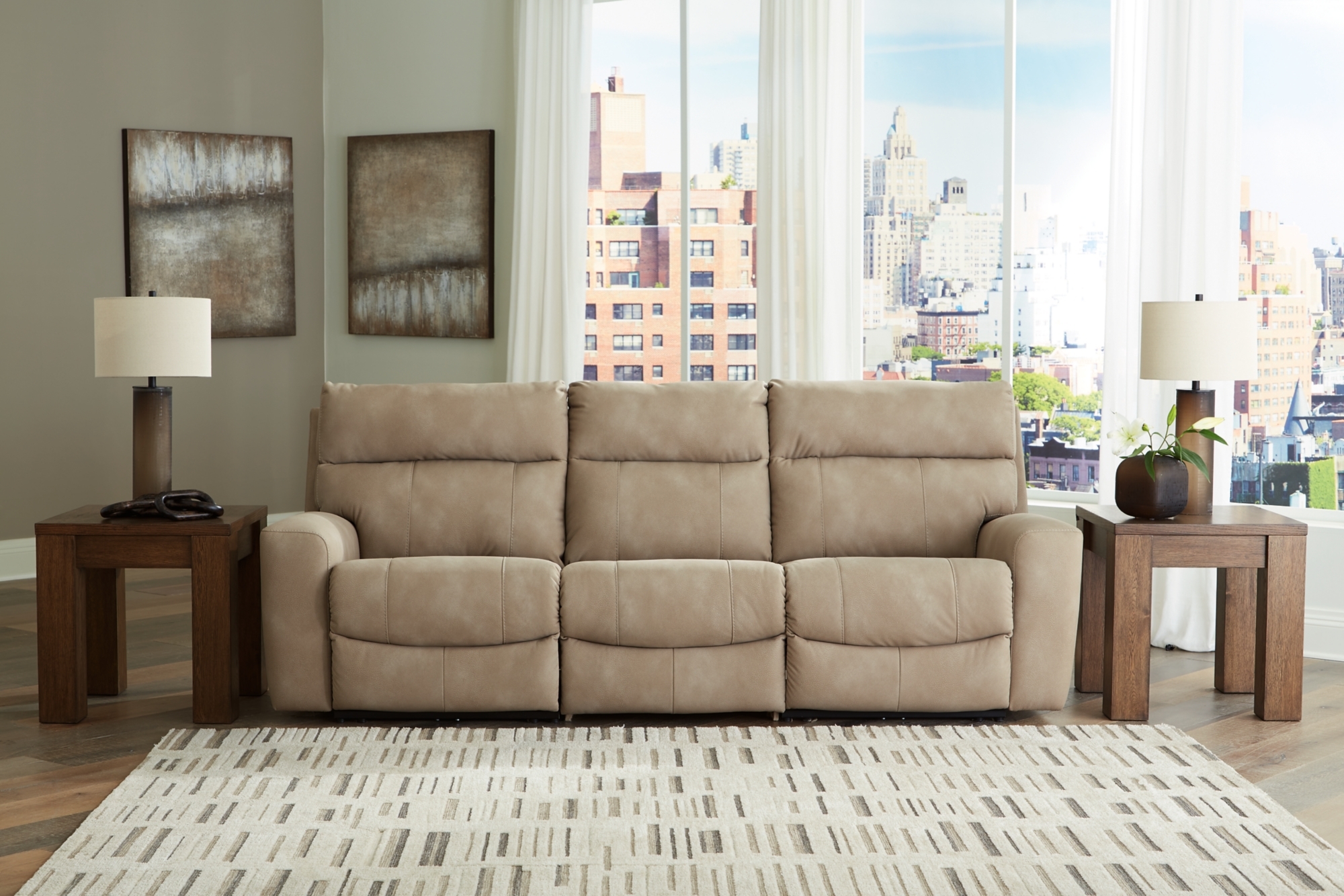 3-Piece Power Reclining Sectional Sofa