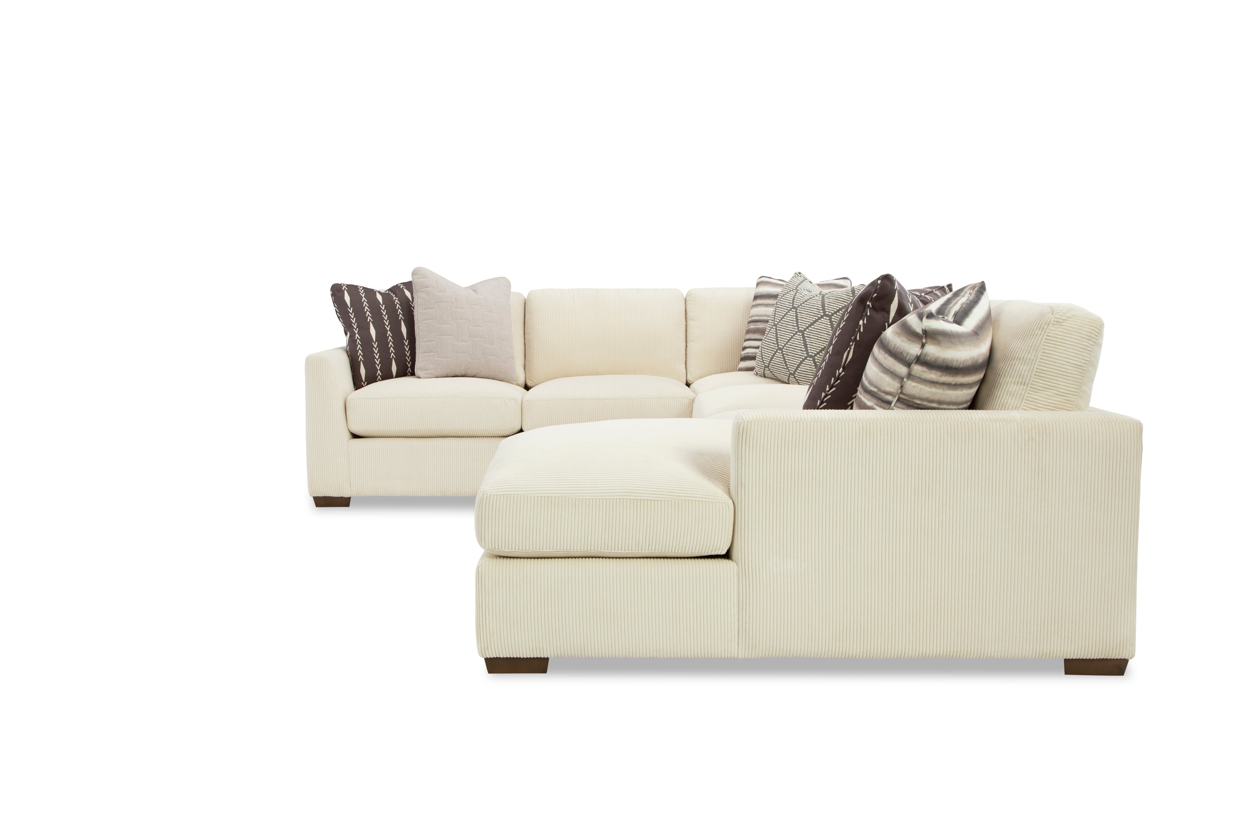 5-Seat Sectional Sofa with LAF Chaise