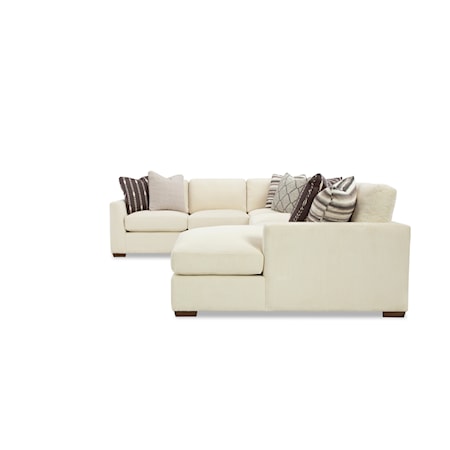 5-Seat Sectional Sofa with LAF Chaise