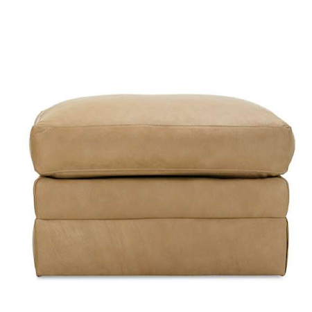 Leather Ottoman