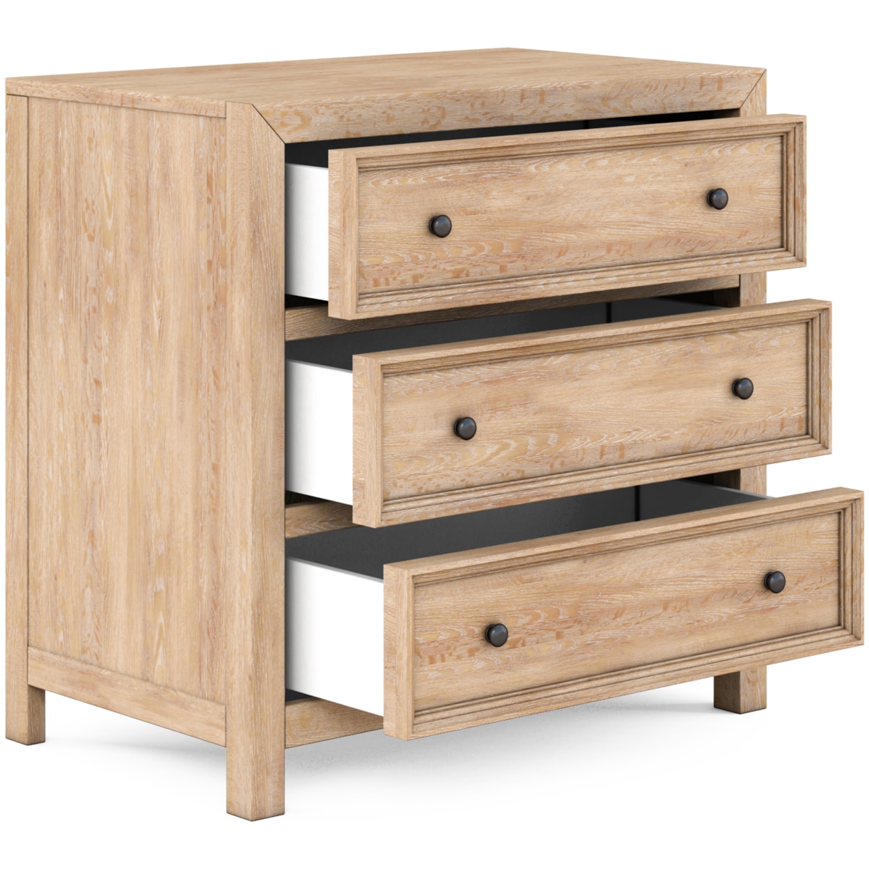 A.R.T. Furniture Inc Post 3-Drawer Nightstand