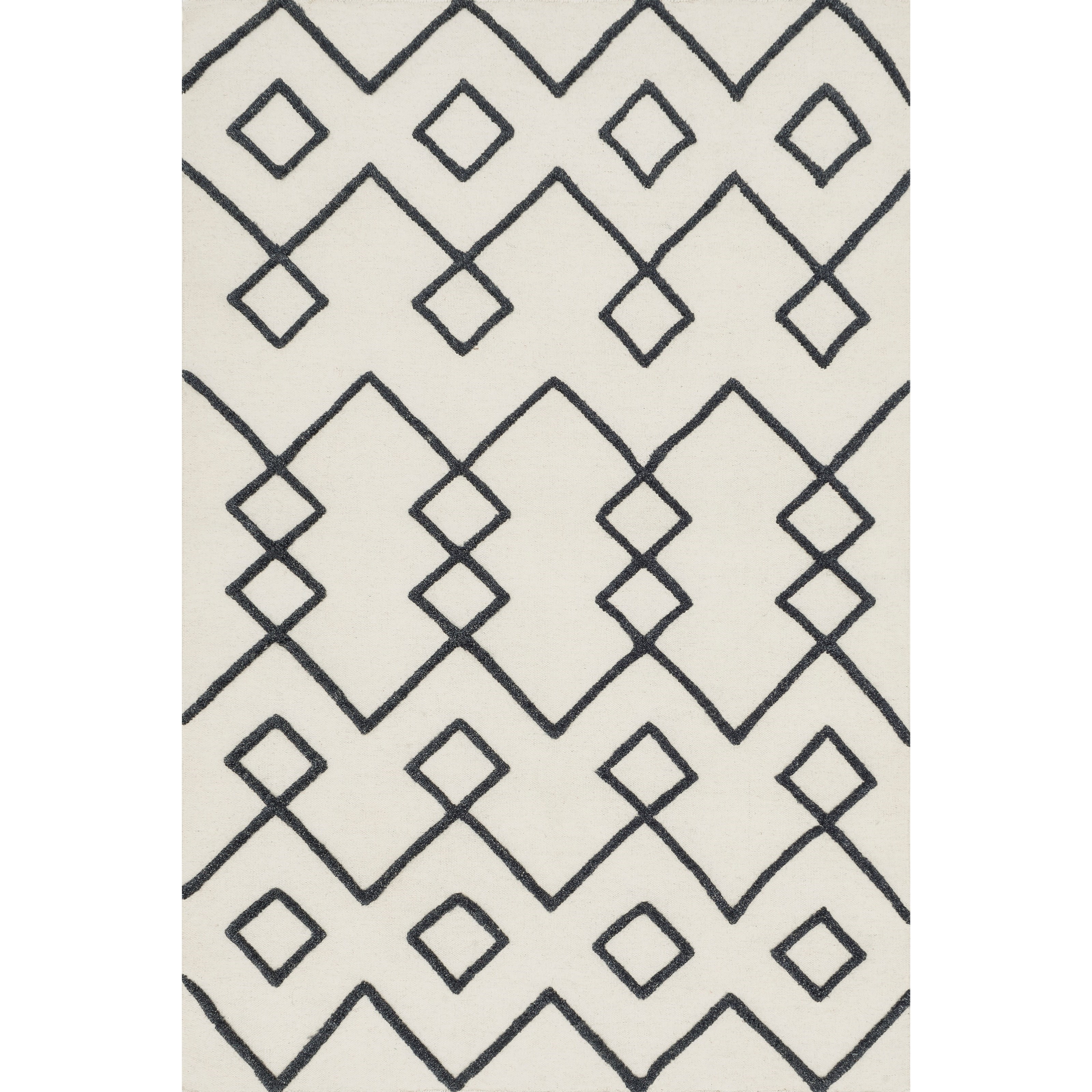 1'6" x 1'6"  Ivory Rug