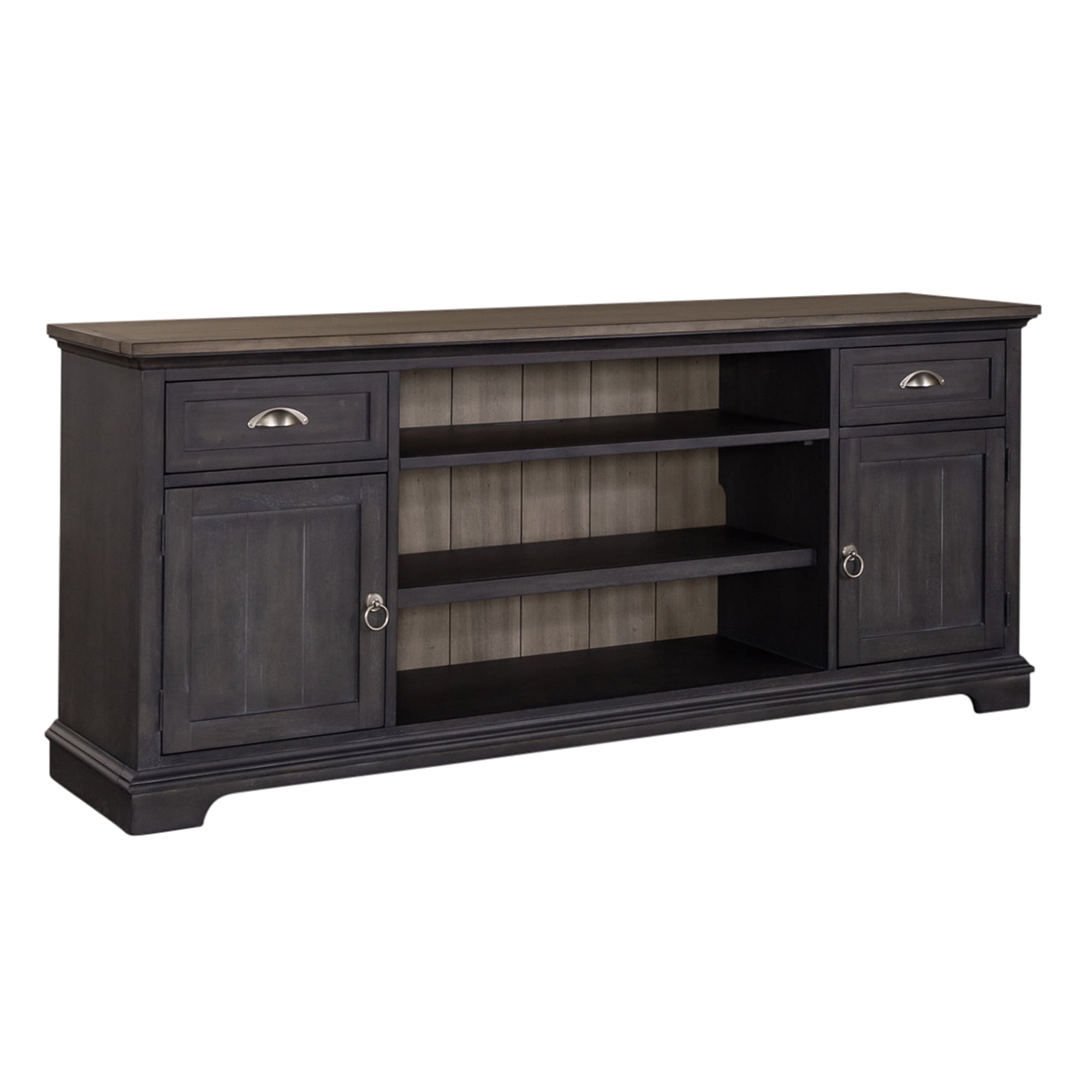 Liberty Furniture Ocean Isle 303GTV72 Contemporary Farmhouse 72 Inch