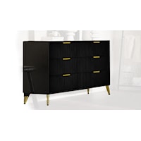Contemporary Kailani Dresser with 6 Drawers