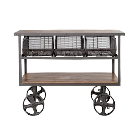 Industrial Accent Trolley