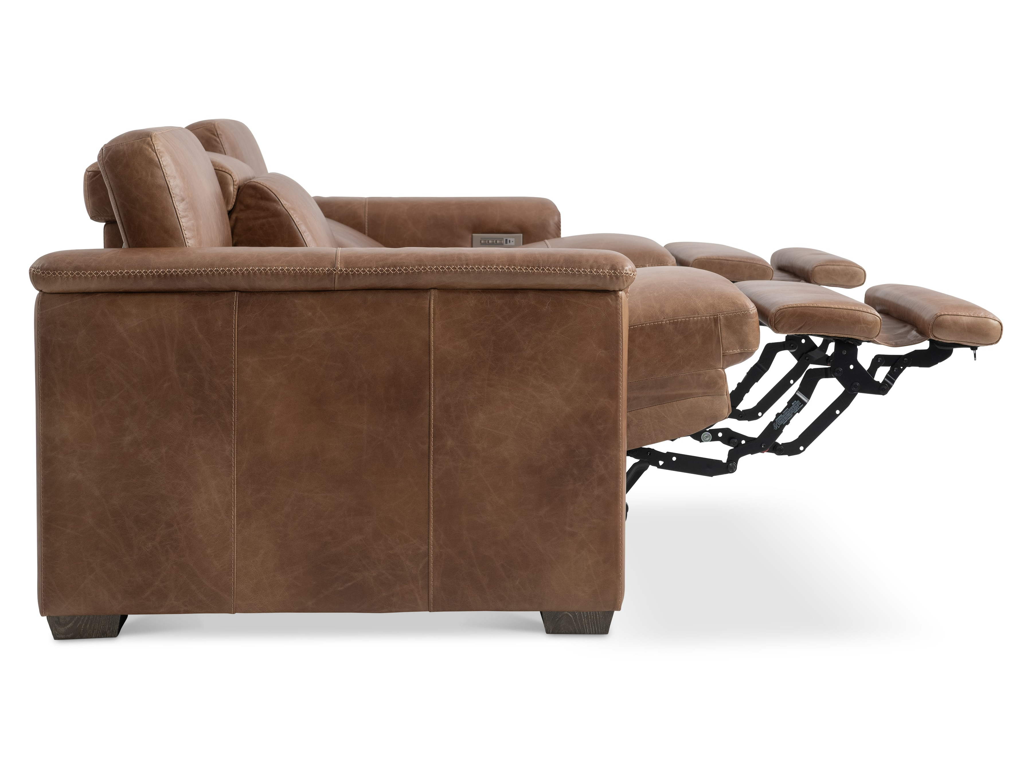 Bernhardt Bernhardt Living Lioni Leather Power Motion Sofa