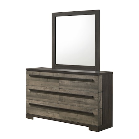 Dresser & Mirror Set