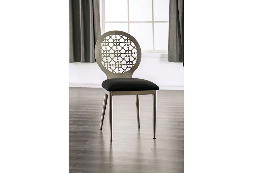 Abner Side Chair  by Furniture of America at Dream Home Interiors