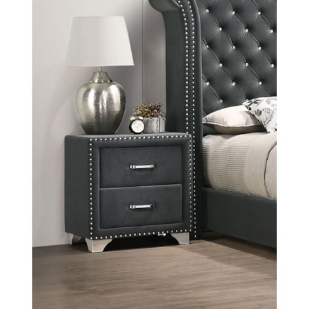 2-drawer Nightstand