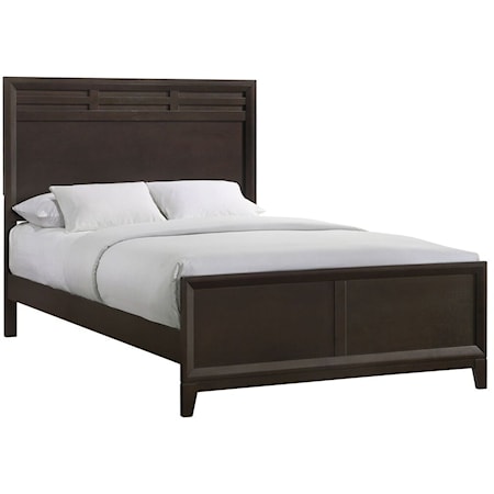 BELMONT MERLOT QUEEN BED |