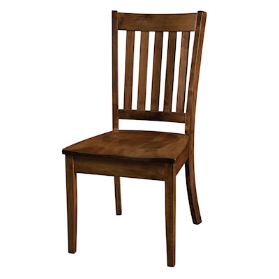 Archbold Furniture Amish Essentials Casual Dining Camden Dining Side Chair
