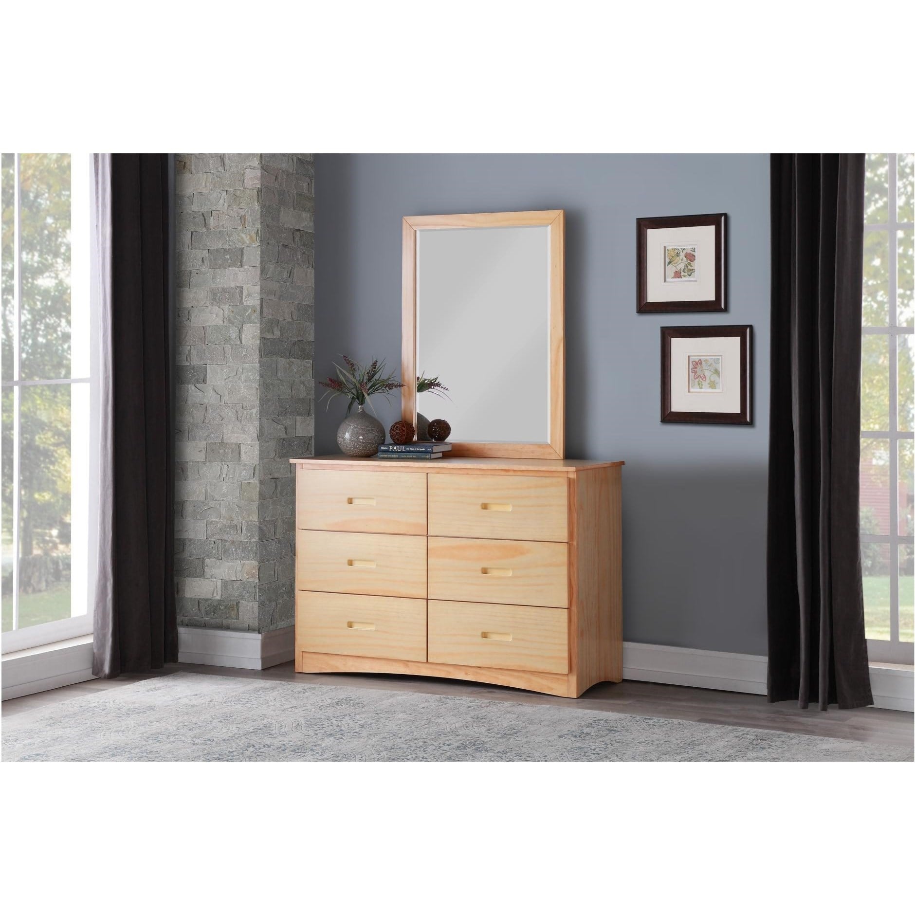 Homelegance Bartly 6-Drawer Dresser