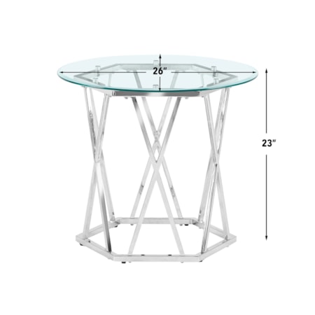 Round End Table