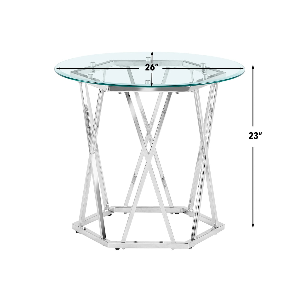 Prime Escondido Round End Table