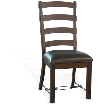 Ladderback Chair, Cushion Seat