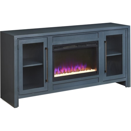 66" Fireplace Console