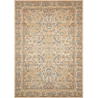 8'6" x 11'6" Beige Rectangle Rug