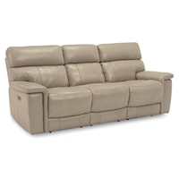 Powell Casual 3-Seat Power Reclining Sofa with USB Charging