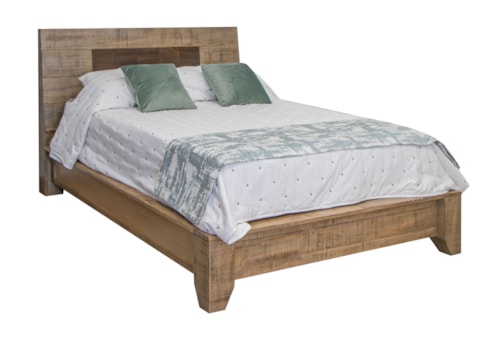 Rustic Queen Bed