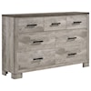 Elements Millers Cove- 6-Drawer Dresser