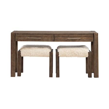 3-Piece Console Table Set