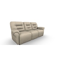 Casual Space Saver Reclining Sofa