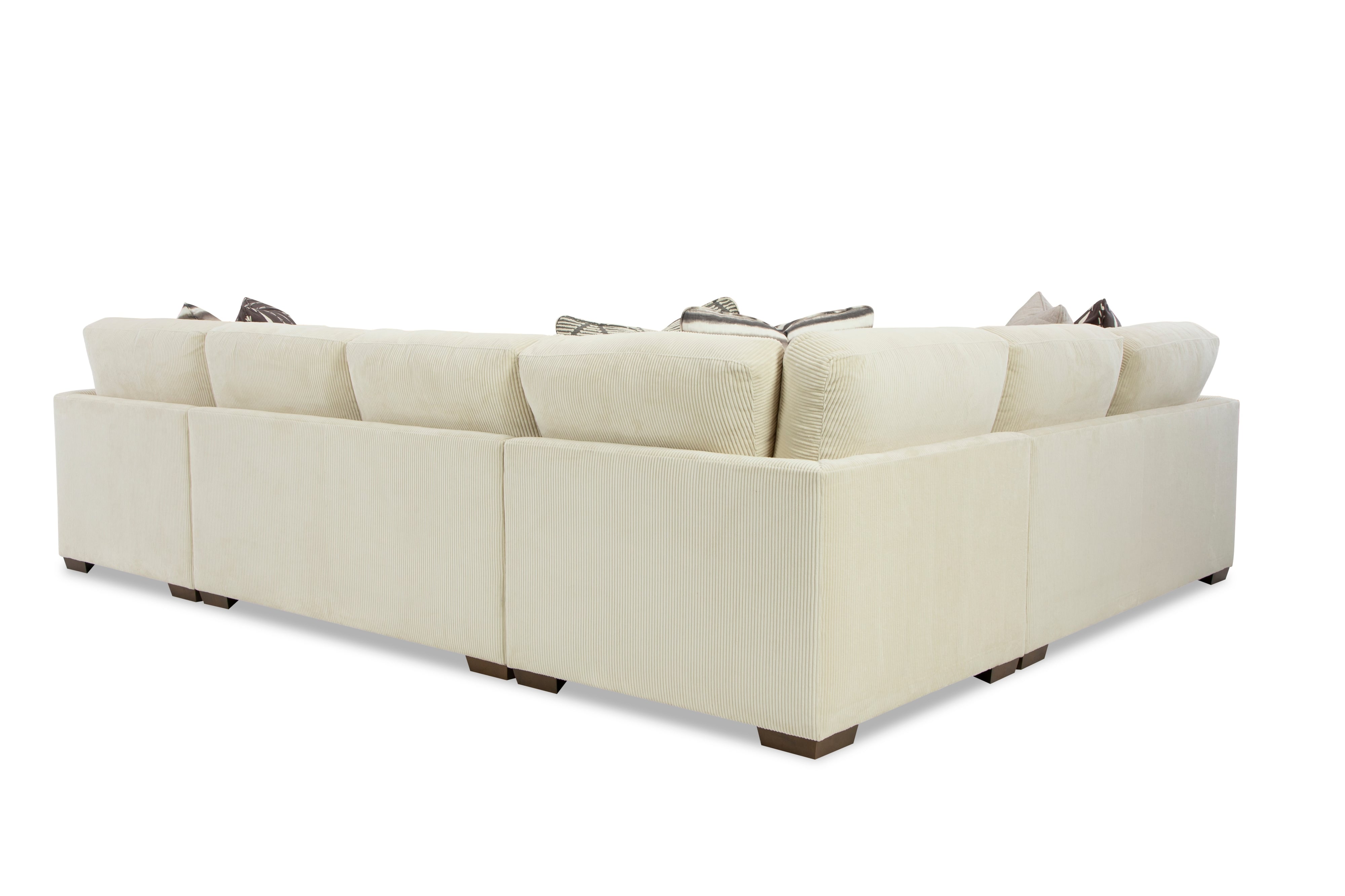 5-Seat Sectional Sofa with LAF Chaise