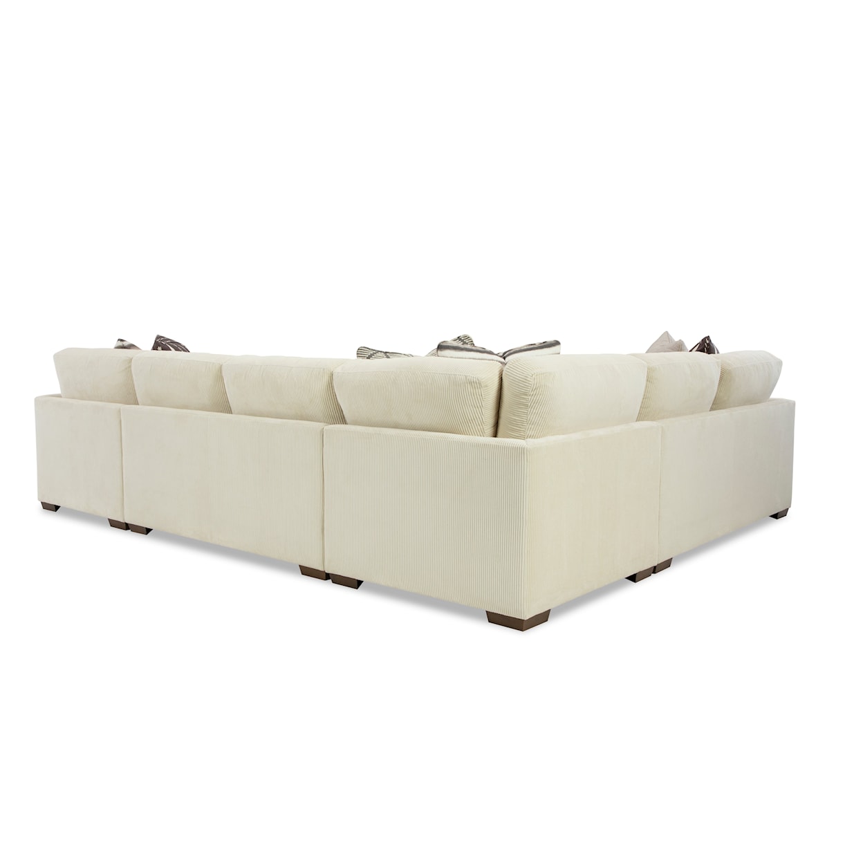 Hickorycraft 783950 5-Seat Sectional Sofa with LAF Chaise