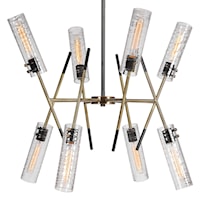 Telesto 8 Light Linear Pendant