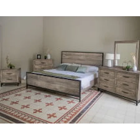 Rustic Queen Bedroom Set