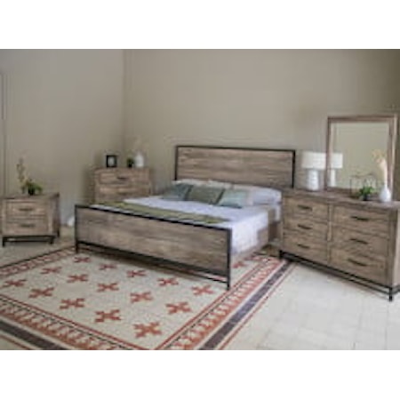 Rustic King Bedroom Set