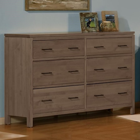 6-Drawer Dresser with 2 Blanket Drawers