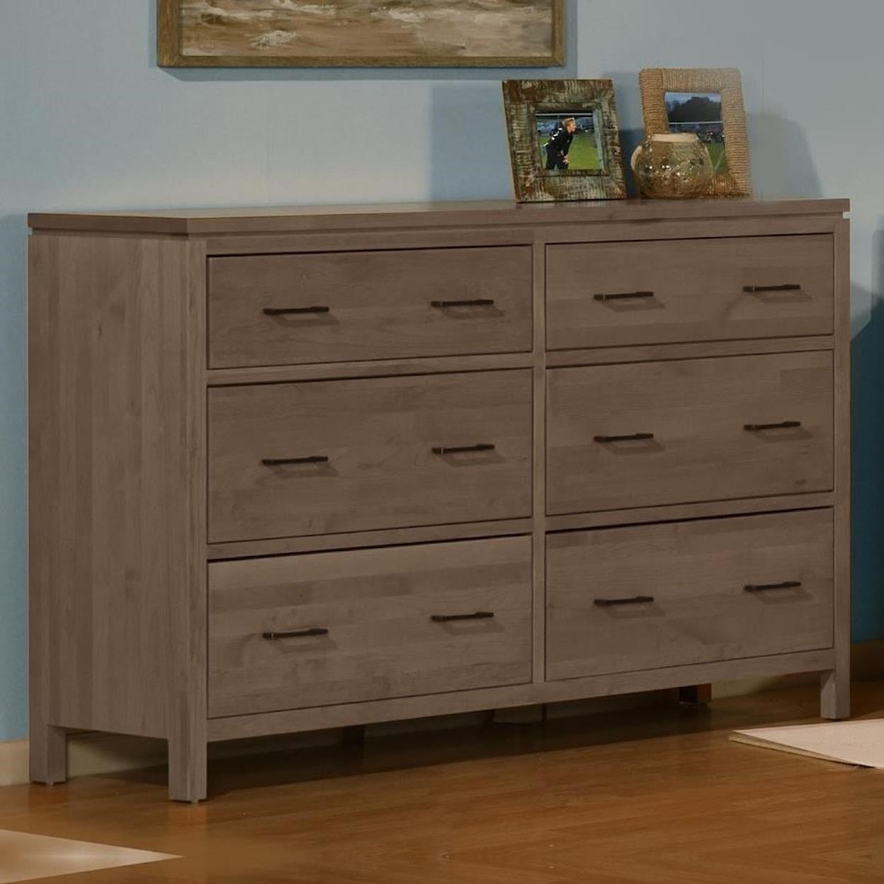 Archbold Furniture 2 West 6-Drawer Dresser
