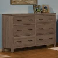 6-Drawer Dresser with 2 Blanket Drawers