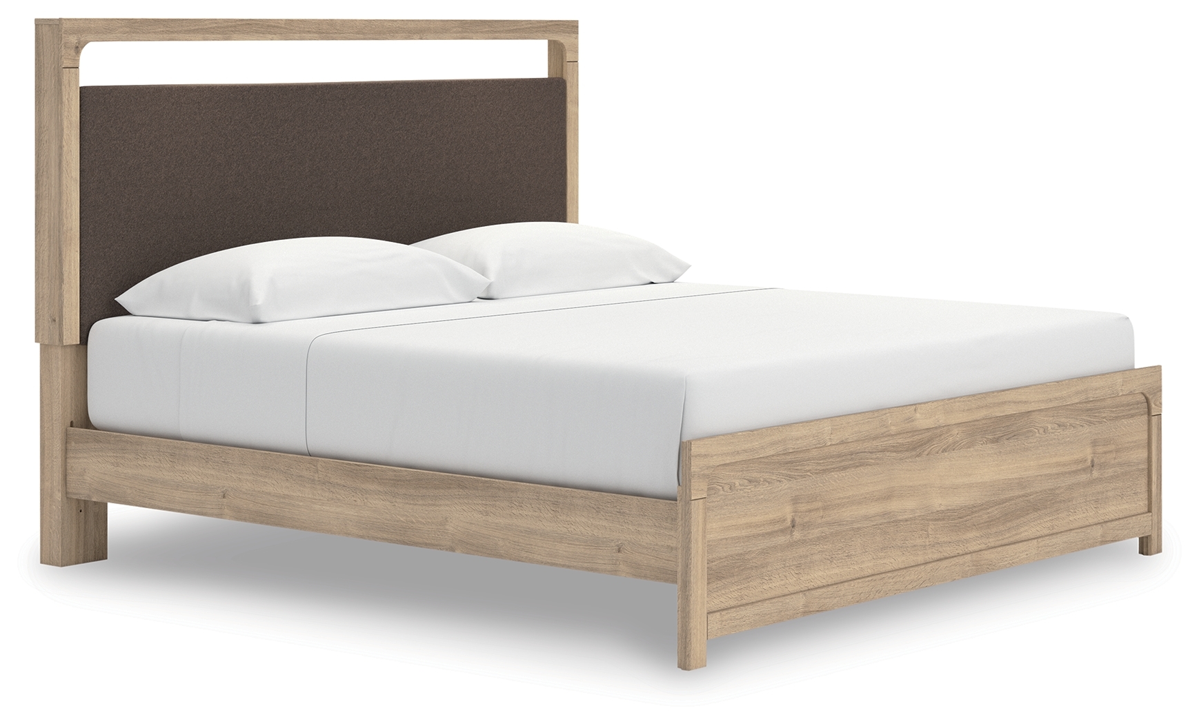 King Upholstered Platform Bed