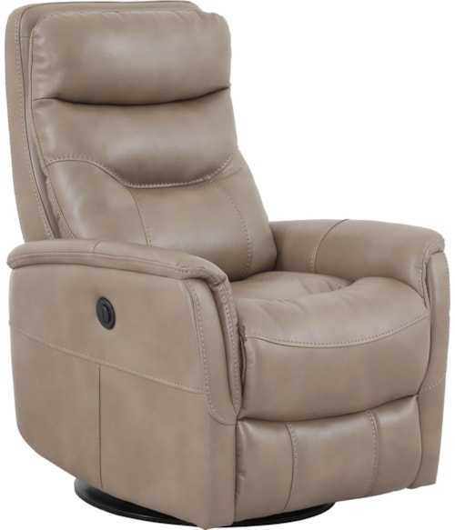 Casual Power Swivel Glider Recliner with Articulating Headrest