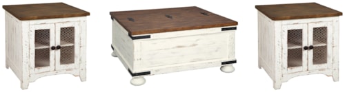 Coffee Table And 2 End Tables