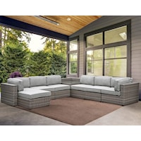 7-Piece Outdoor Sectional Sofa
