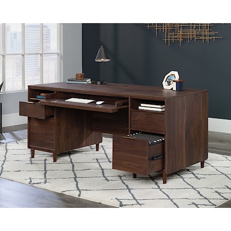 Double Pedestal Desk