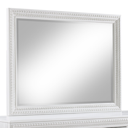 Transitional Landscape Dresser Mirror