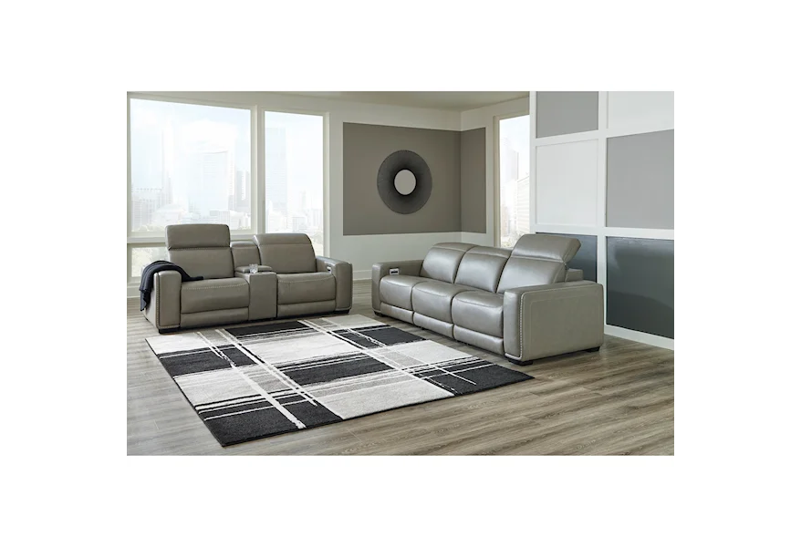 Correze Power Reclining Living Room Group by Signature Design by Ashley at Furniture Fair - North Carolina