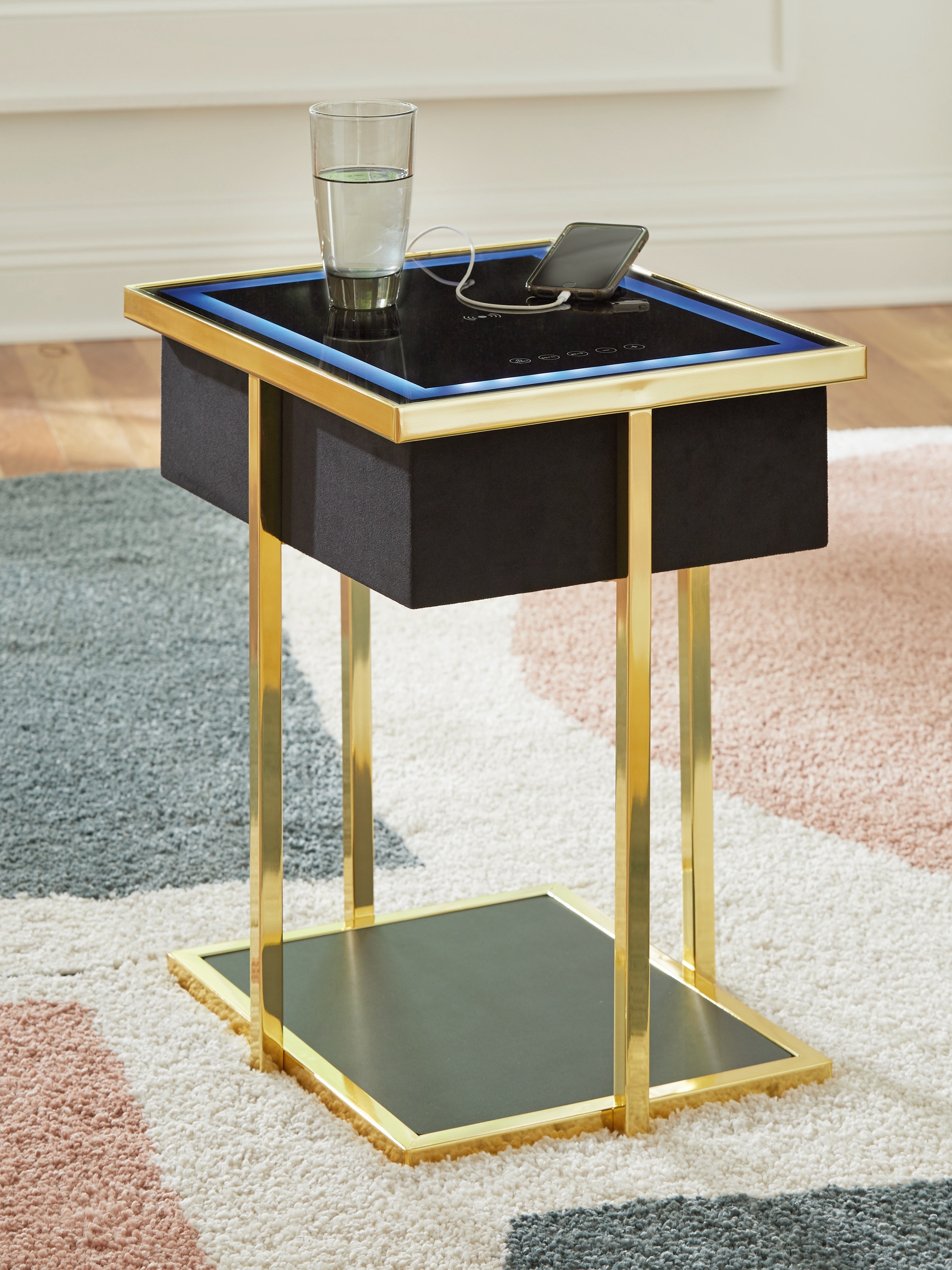 Accent Table With Speaker